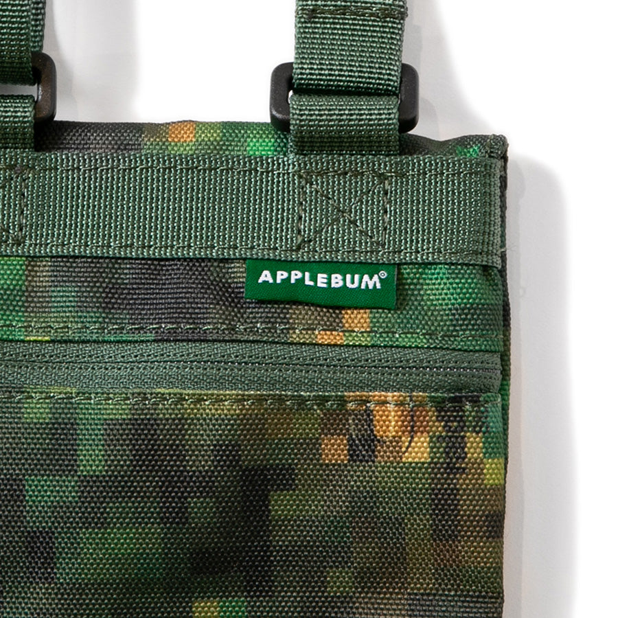 APPLEBUM × raidback fabric ( アップルバム ) PIXEL CAMO NECK POUCH ネックポーチ ピクセルカモ