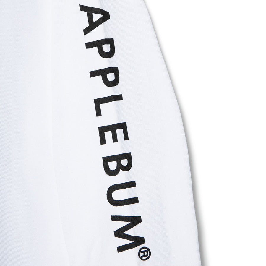 APPLEBUM × raidback fabric BABYLON VIEW ARCH LOGO L/S T-SHIRT