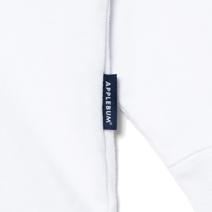 APPLEBUM × raidback fabric BABYLON VIEW ARCH LOGO L/S T-SHIRT