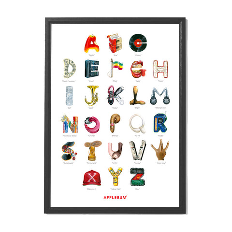 MARS A1 applebum ポスター 新品 未使用 アップルバム APPLEBUM ( アップルバム ) ALPHABET A1 POSTER ポスター