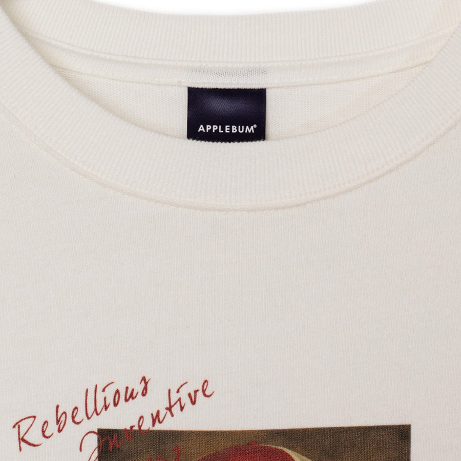 APPLEBUM ( アップルバム ) CHAKKA T-SHIRT プリント ナチュラル
