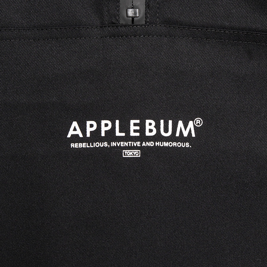 APPLEBUM フロントロゴ ディテール ブラック ネイビー