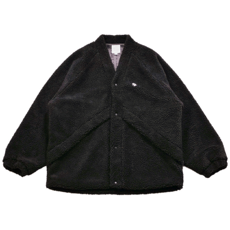 APPLEBUM | アップルバム Boa Jacket ブラック / オリーブ ボア