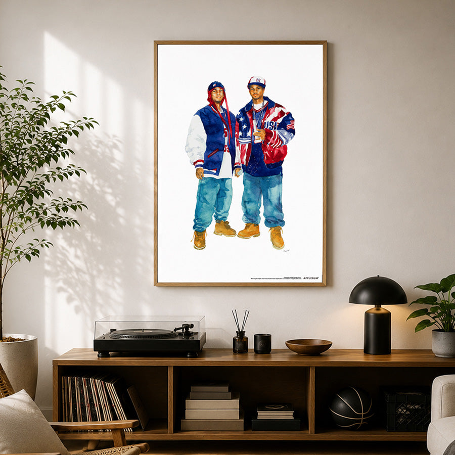 APPLEBUM（アップルバム）HARLEM A1 POSTER ポスター マルチカラー 使用イメージ TY2621005