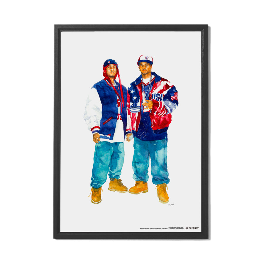 APPLEBUM（アップルバム）HARLEM A1 POSTER ポスター マルチカラー 正面 TY2621005