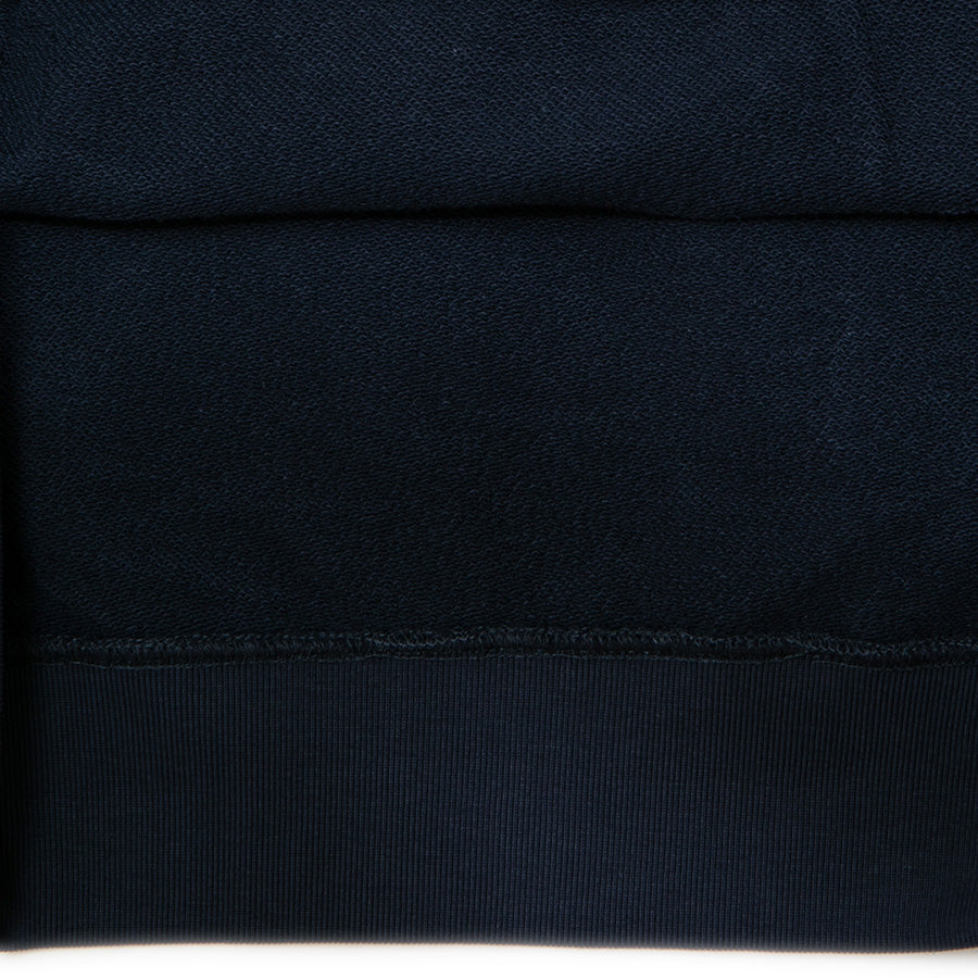 APPLEBUM HARLEM HOODIE フーディー ネイビー 裏パイル生地詳細 TY2620403