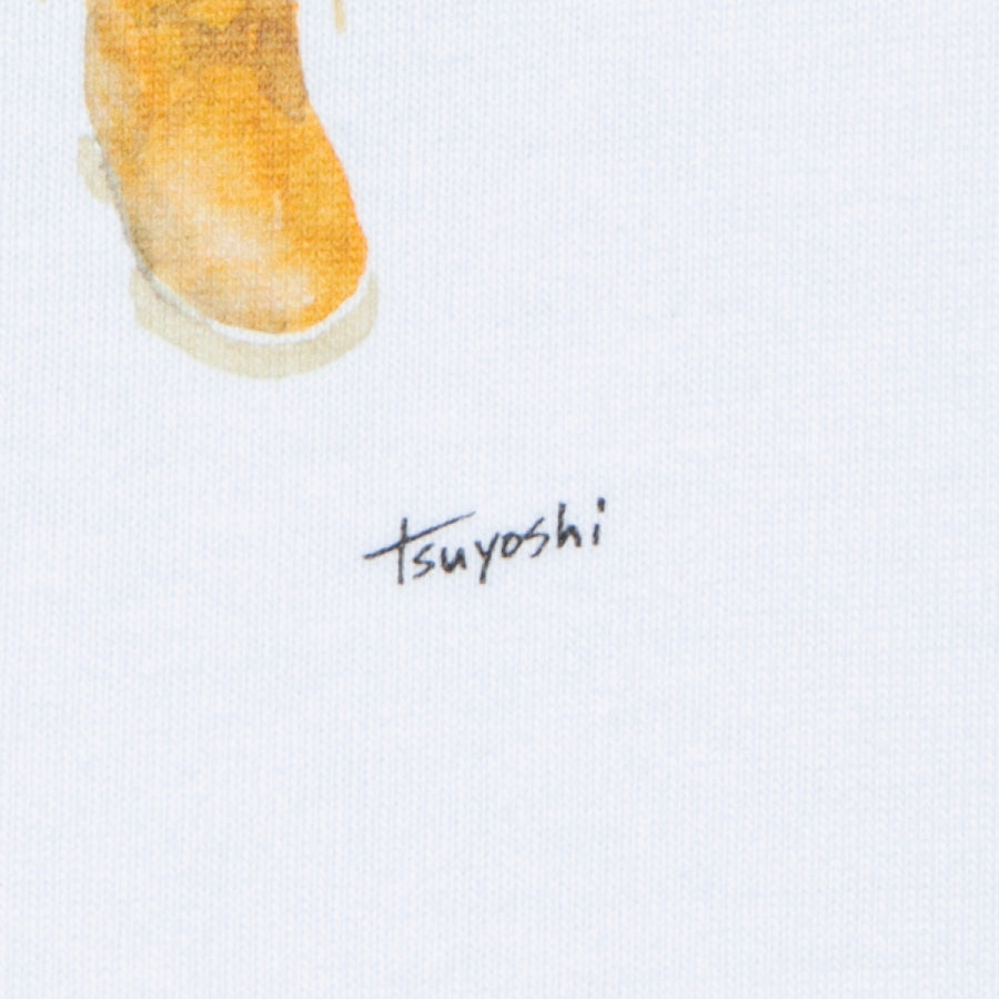 APPLEBUM HARLEM T-SHIRT Tシャツ ホワイト Tsuyoshi Yamanaka サイン詳細 TY2621103