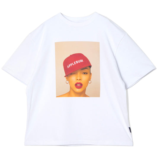 APPLEBUM Tシャツ フォトグラフィック ホワイト 正面