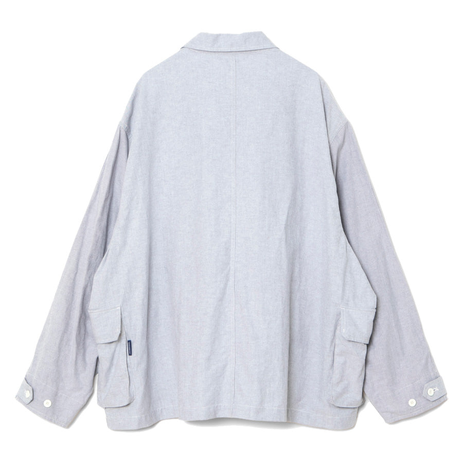 APPLEBUM ジャケット グレー 背面