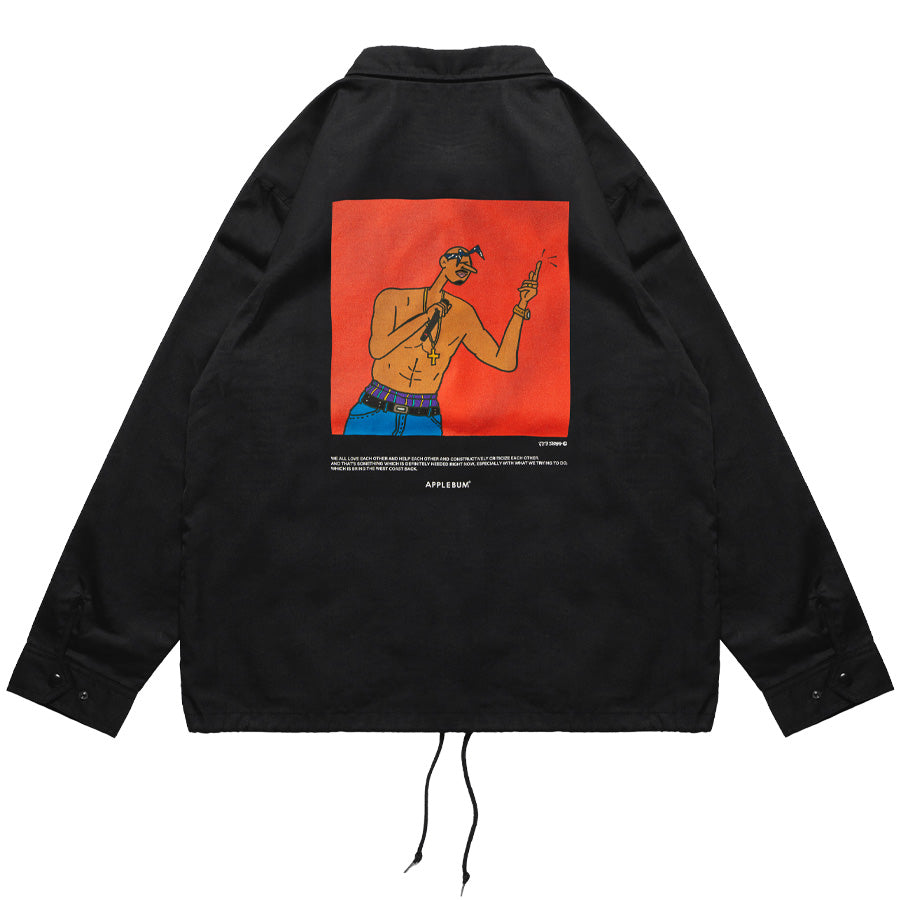 楽天市場】アップルバム APPLEBUM My Name Is Coach Jacket