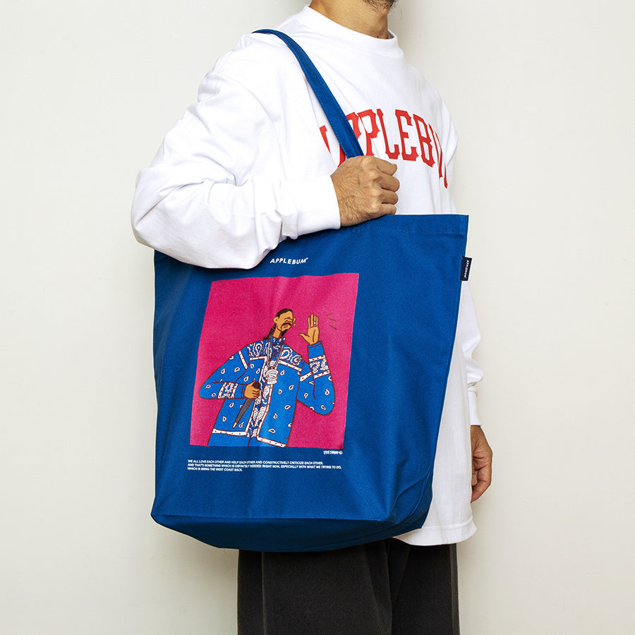 アップルバム トートバッグ コラボ APPLEBUM × JUTA SVOGG DOGGFATHER TOTE BAG JU2421003 –  BLACK STORE