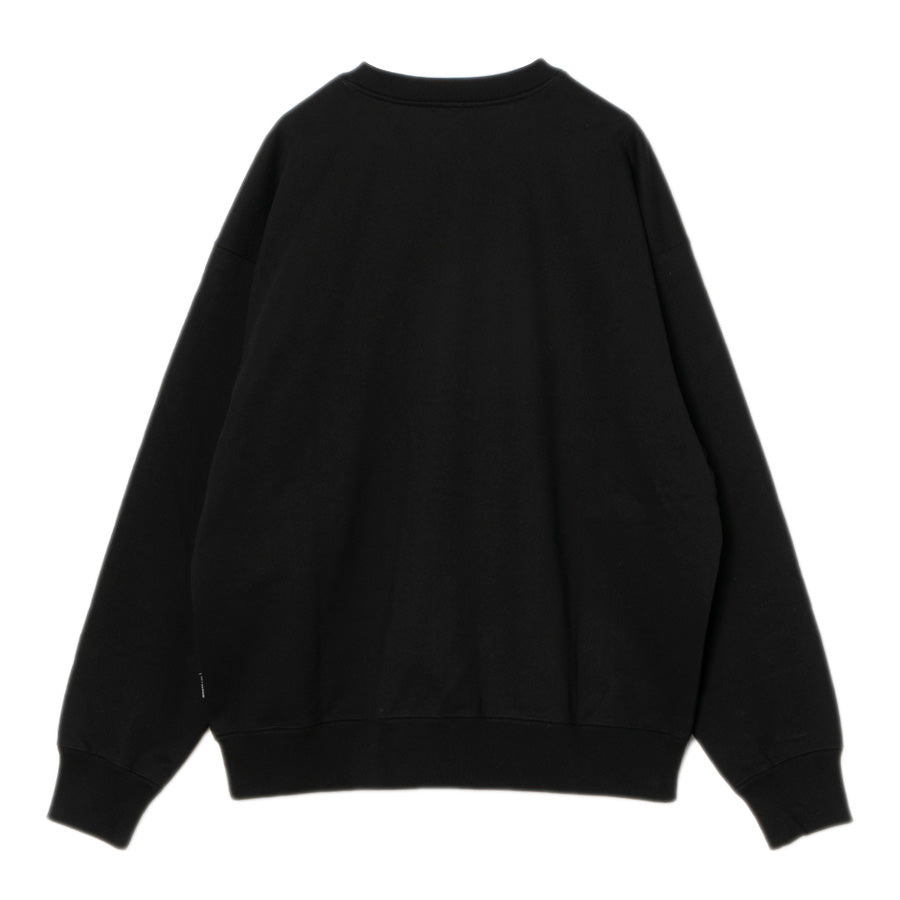 APPLEBUM クルースウェット ブラック 背面