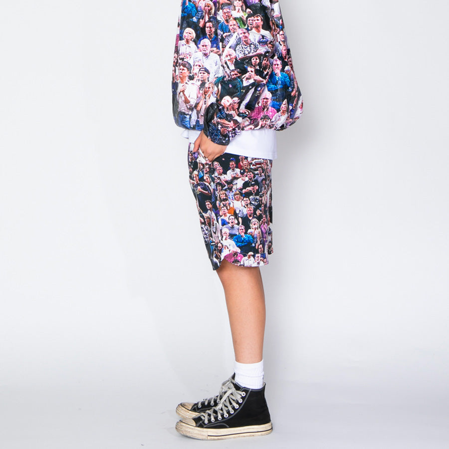 APPLEBUM Last Shot Hoopers Shorts モデル着用 左側面