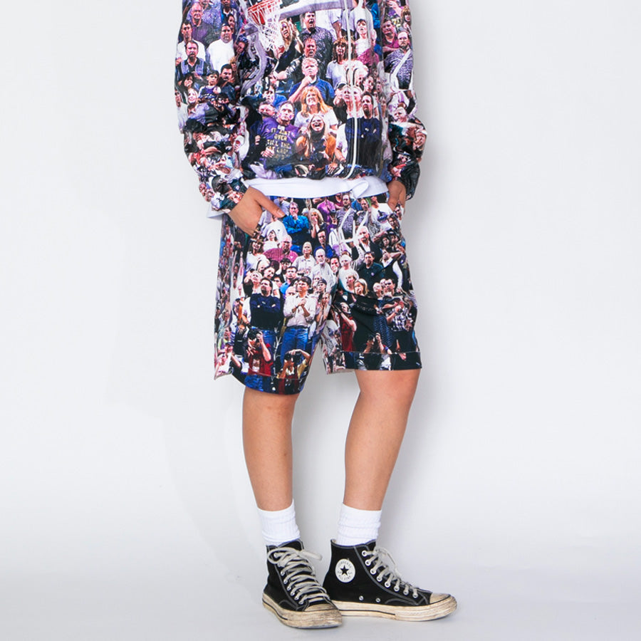 APPLEBUM Last Shot Hoopers Shorts モデル着用 右斜め
