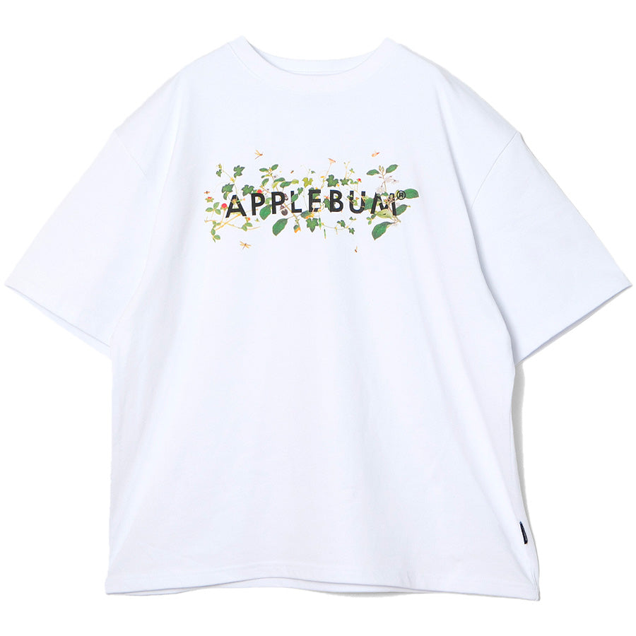 APPLEBUM Tシャツ ホワイト ロゴプリント 正面
