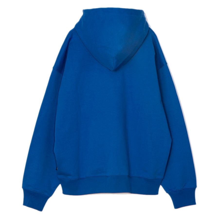 APPLEBUM LOGO EMBROIDERY HOODIE パーカー ブルー 背面 平置き 2620409