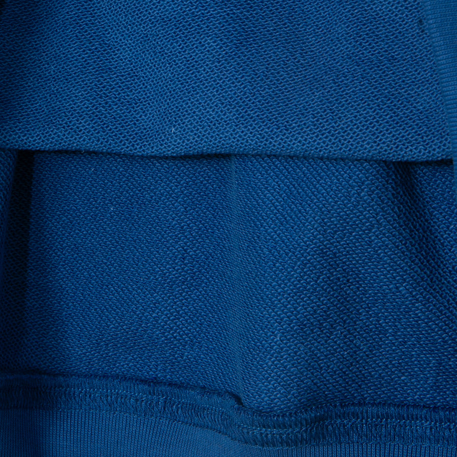 APPLEBUM LOGO EMBROIDERY HOODIE パーカー ブルー コットン裏パイル生地 2620409