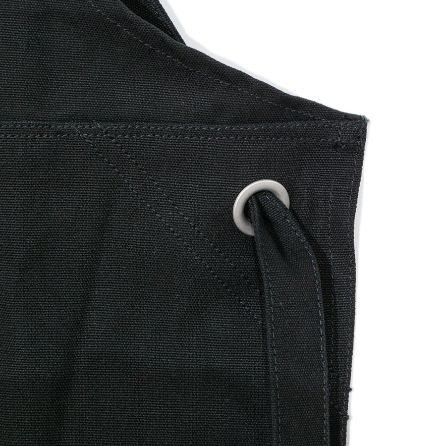 APPLEBUM LOGO LABEL APRON エプロン ブラック ショルダーテープ用リング詳細 2621004