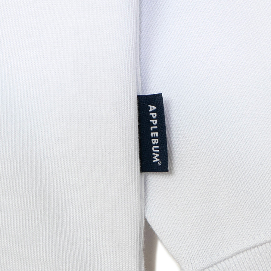 APPLEBUM LOGO LABEL L/S T-Shirt ロングスリーブTシャツ ホワイト ピスネーム詳細 EA2621108