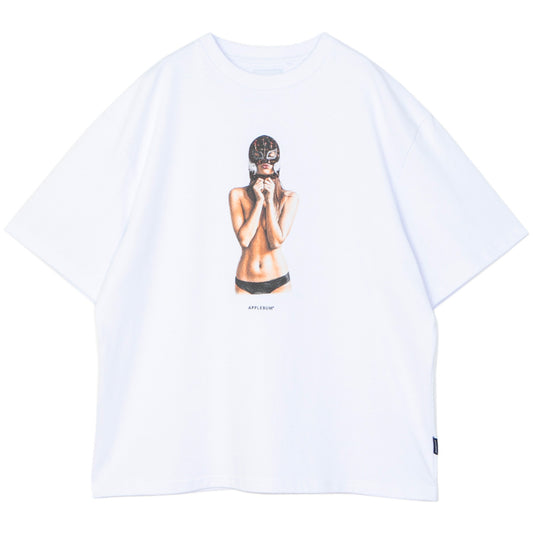 APPLEBUM（アップルバム）LUCHADORA T-SHIRT Tシャツ ホワイト EA2621101