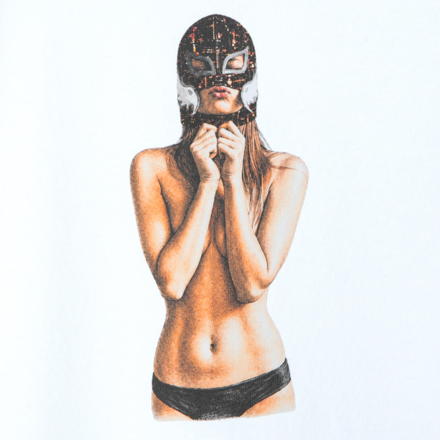 APPLEBUM（アップルバム）LUCHADORA T-SHIRT Tシャツ ホワイト EA2621101