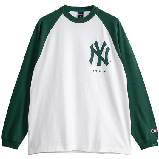 APPLEBUM ( アップルバム ) NEW YORK YANKEES L/S Raglan T-Shirt