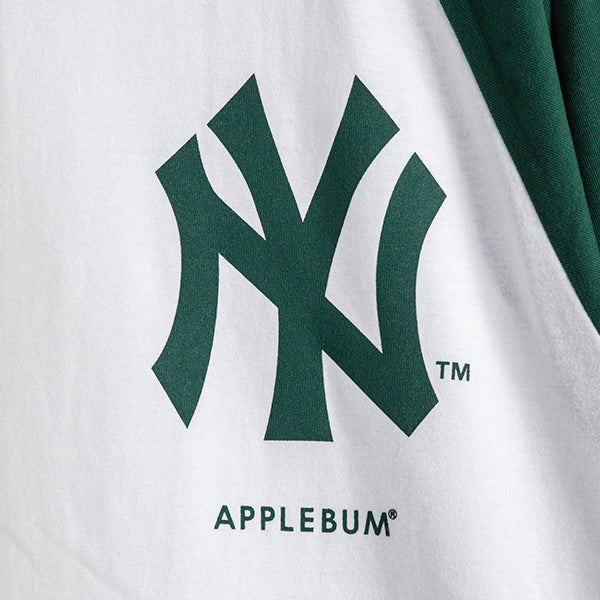 APPLEBUM ( アップルバム ) NEW YORK YANKEES L/S Raglan T-Shirt