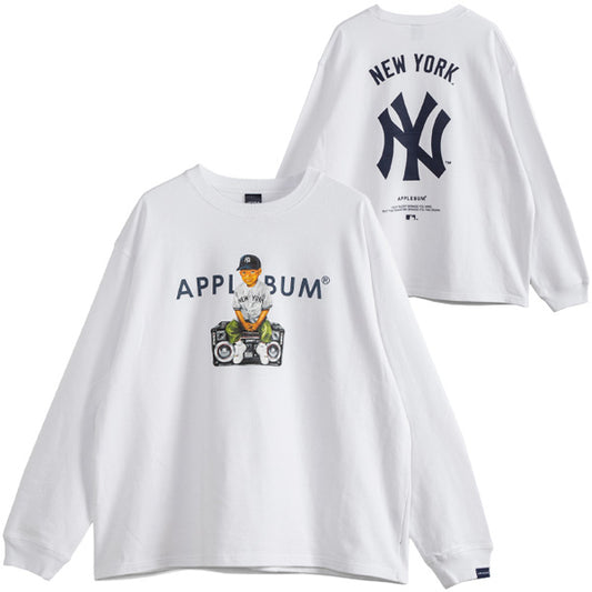 APPLEBUM ( アップルバム ) Newyork Yankees Boy L/S T-shirt