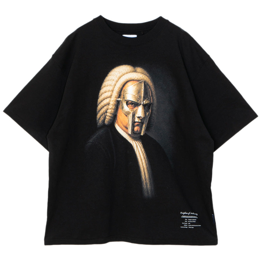 APPLEBUM MF BACH T-SHIRT Tシャツ ブラック 正面 平置き EA2621105
