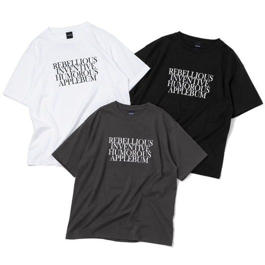 APPLEBUM Mindset Dry T-shirt ホワイト ブラック ガンメタル 3カラー HS2611111
