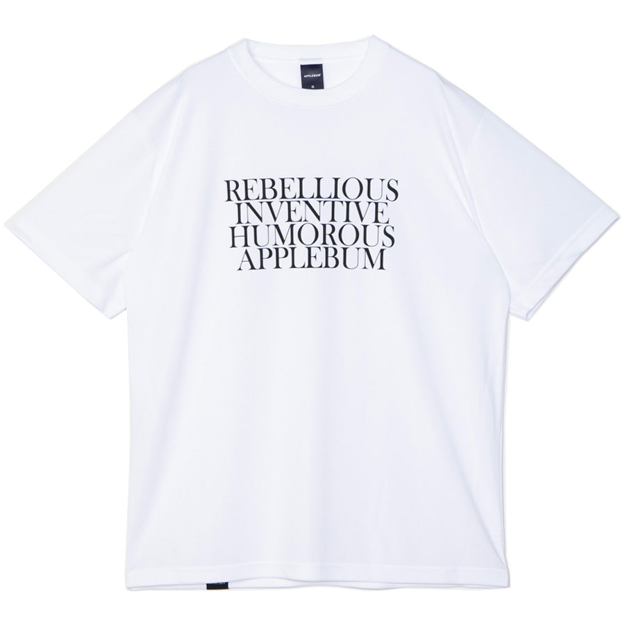 APPLEBUM Mindset Dry T-shirt ホワイト 正面 HS2611111