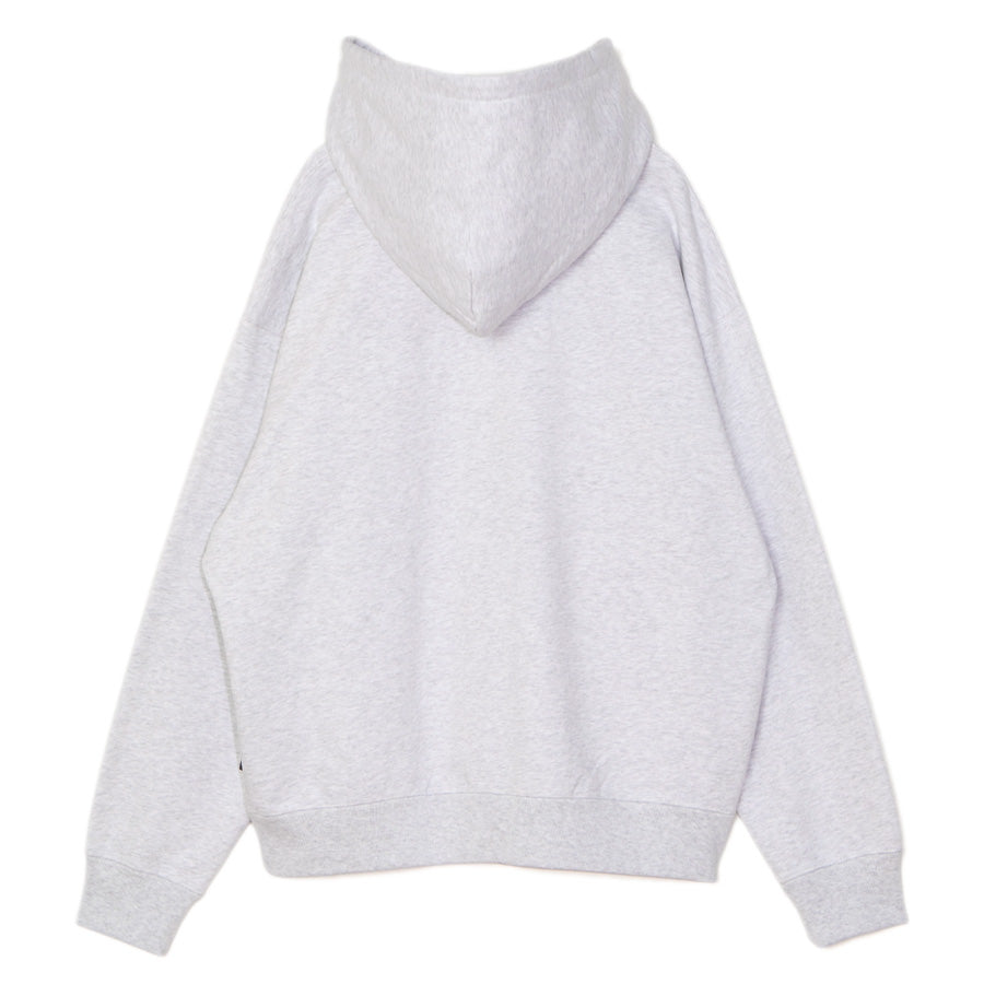 APPLEBUM NEW YORK METS LEAF LOGO HOODIE パーカー アッシュ 背面 平置き ML2620401M