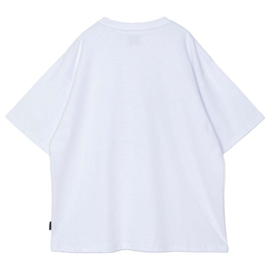APPLEBUM NEW YORK METS LEAF LOGO T-SHIRT Tシャツ ホワイト 背面 平置き ML2621101M