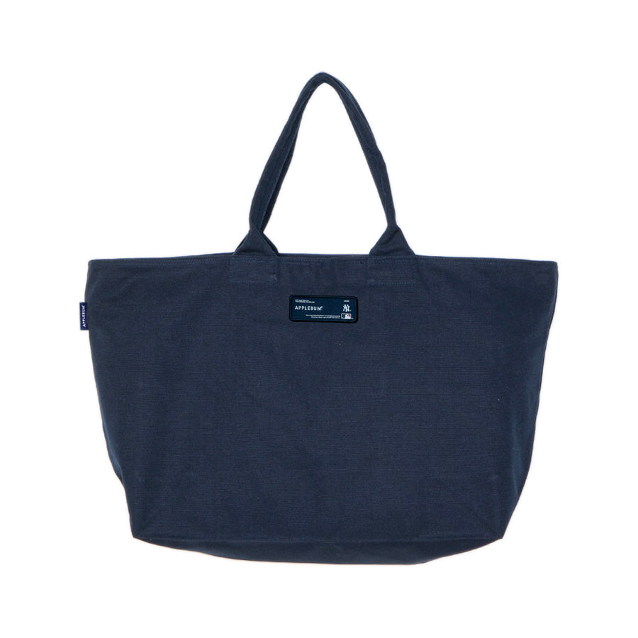 APPLEBUM NY YANKEES TOTE BAG ニューヨーク・ヤンキース トートバッグ ネイビー 背面 平置き ML2621001Y