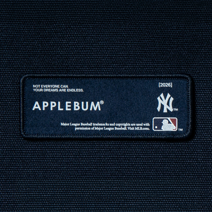 APPLEBUM NY YANKEES TOTE BAG ニューヨーク・ヤンキース トートバッグ ネイビー ワッペン詳細 ML2621001Y