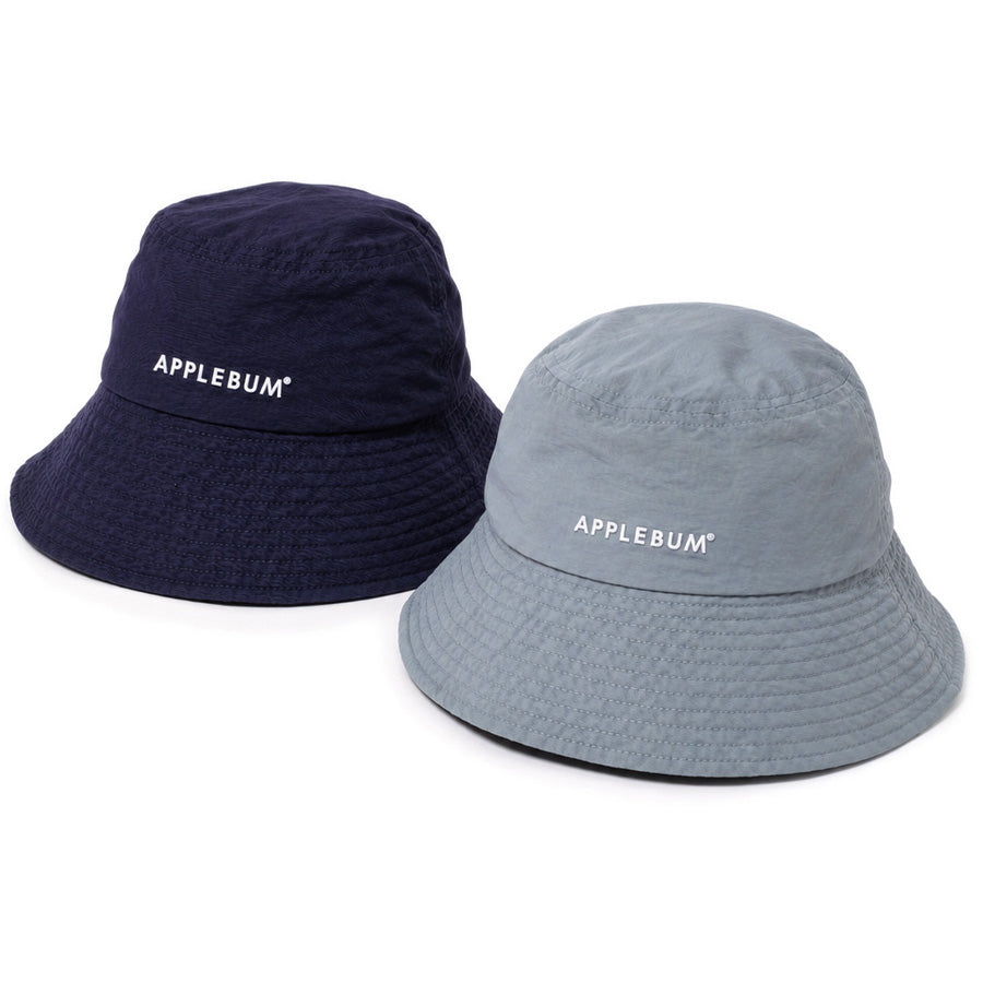APPLEBUM Nylon Bucket Hat ネイビー グレー 2カラー比較