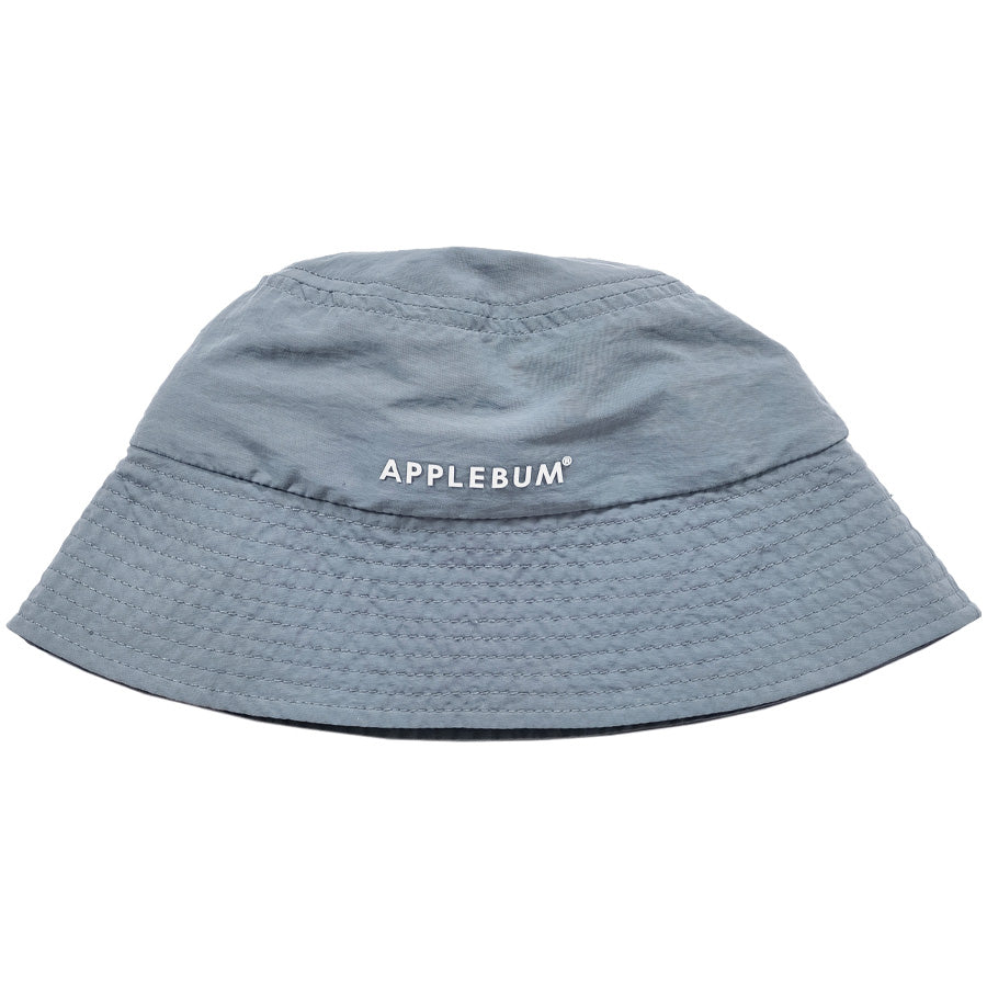 APPLEBUM Nylon Bucket Hat グレー 正面デザイン
