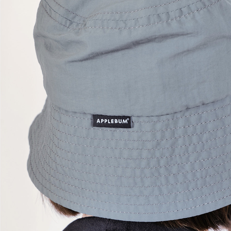 APPLEBUM Nylon Bucket Hat グレー ピスネーム詳細