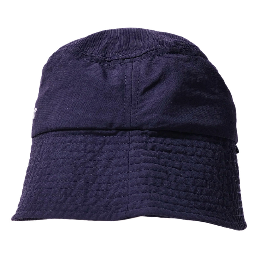 APPLEBUM Nylon Bucket Hat ネイビー 横向きデザイン