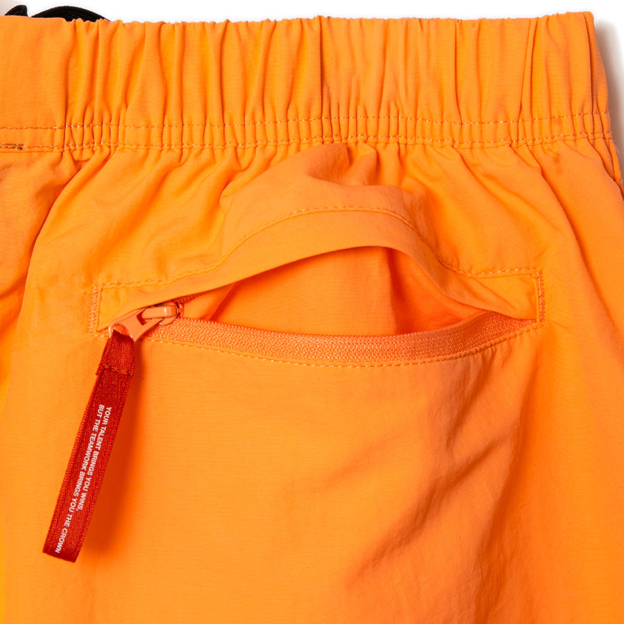 APPLEBUM（アップルバム）Nylon Shorts オレンジ バックポケット詳細 HS2610801