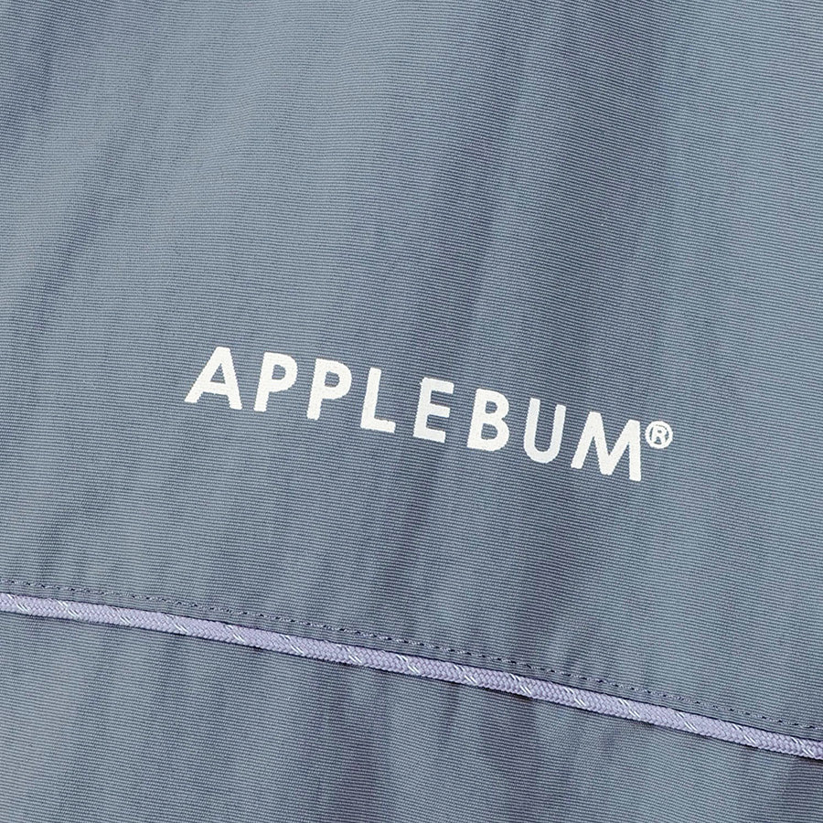 APPLEBUM Nylon Track Jacket グレー ロゴ