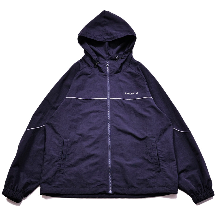 APPLEBUM Nylon Track Jacket ネイビー 正面