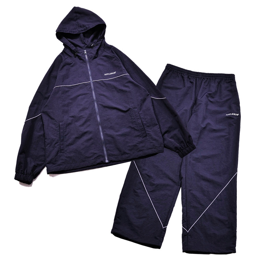 APPLEBUM Nylon Track Jacket セットアップ ネイビー