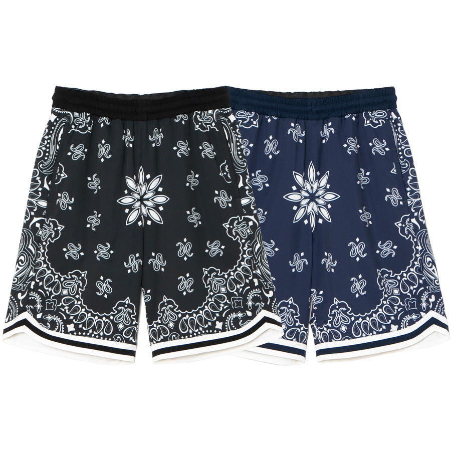 APPLEBUM Paisley Hoopers Shorts ブラック ネイビー 2カラー