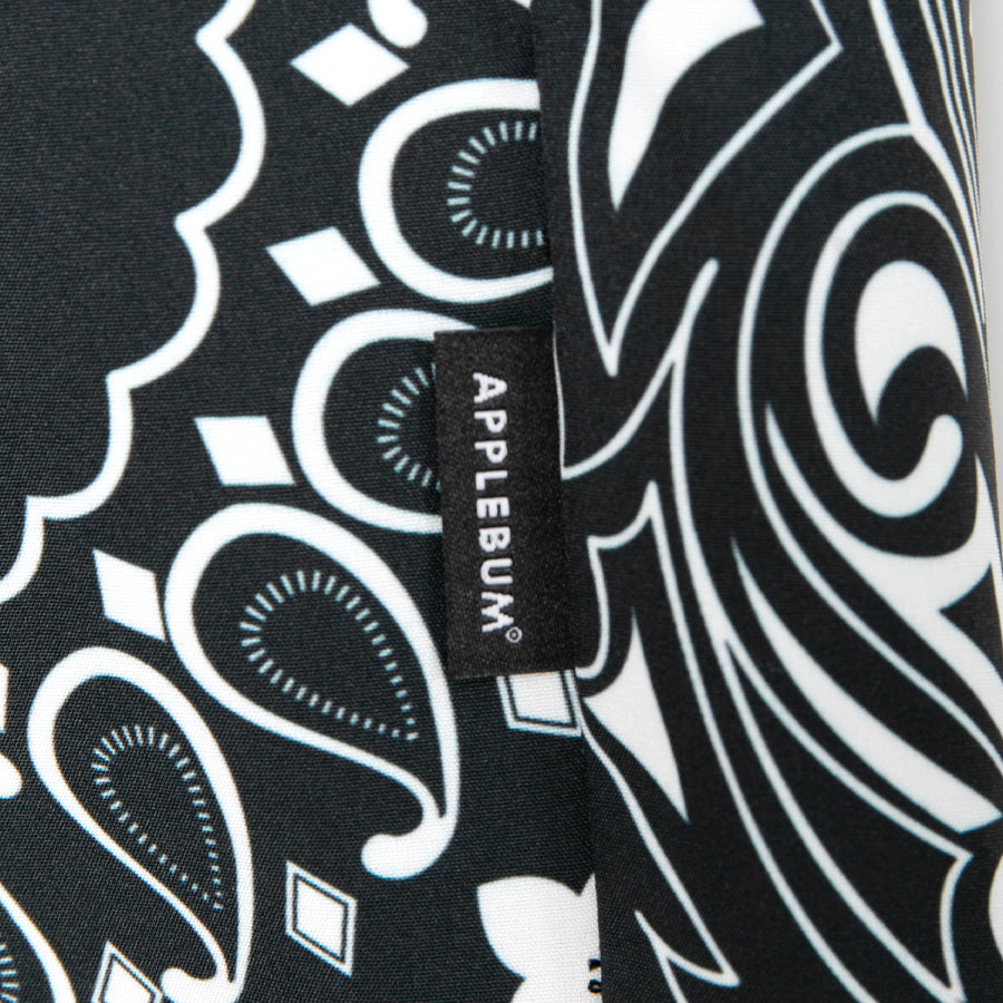 APPLEBUM Paisley Hoopers Shorts ブラック ピスネーム