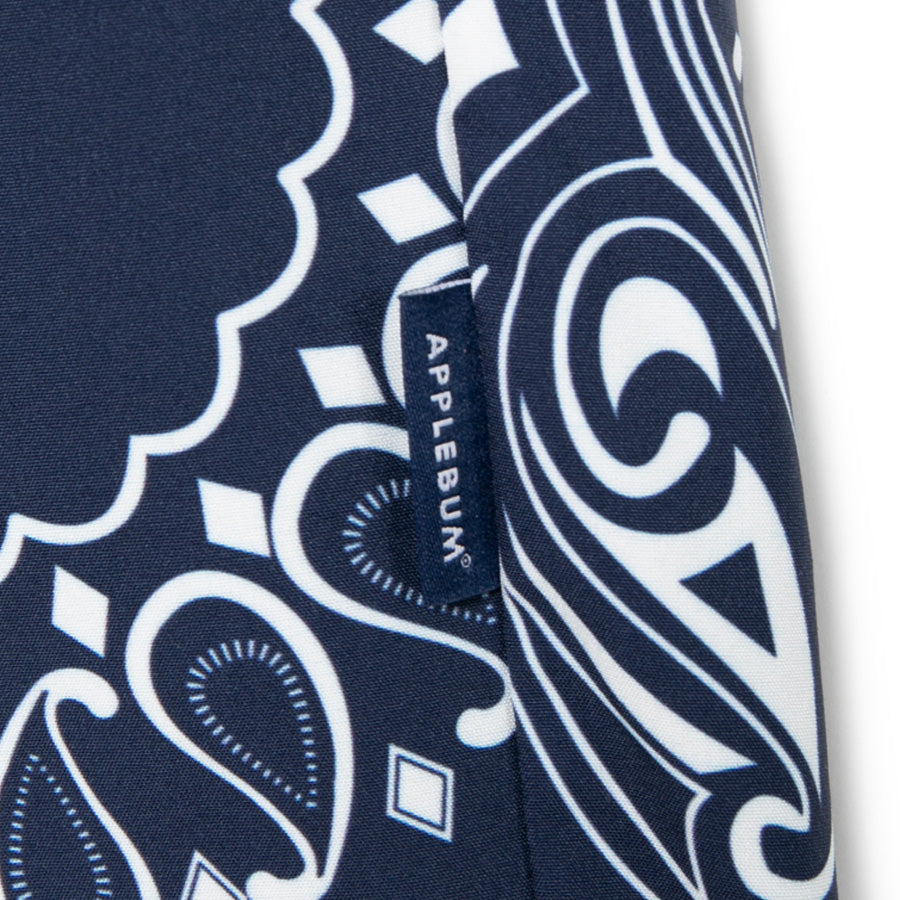 APPLEBUM Paisley Hoopers Shorts ネイビー ピスネーム