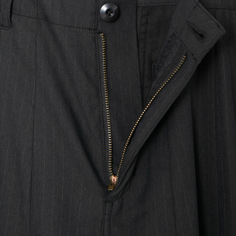 APPLEBUM パンツ フロントジップ ボタンディテール