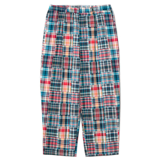 APPLEBUM ワイドパンツ マドラスチェック 正面