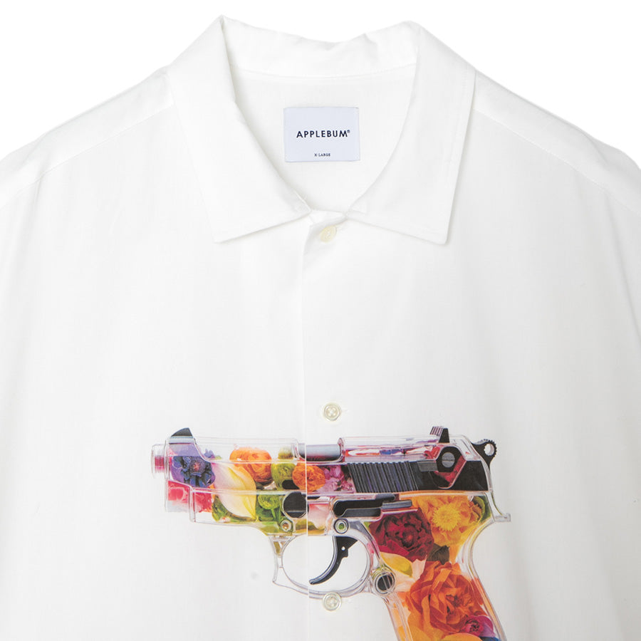 APPLEBUM Peacemaker S/S Shirt 襟元ディテール