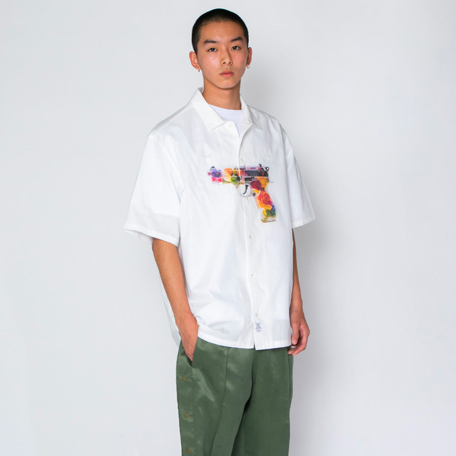 APPLEBUM Peacemaker S/S Shirt モデル着用 右斜め